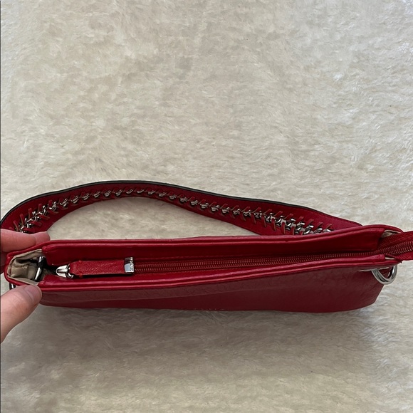 Calvin Klein Women's Raya Faux Leather Convertible Demi Handbag - Picture 10 of 15